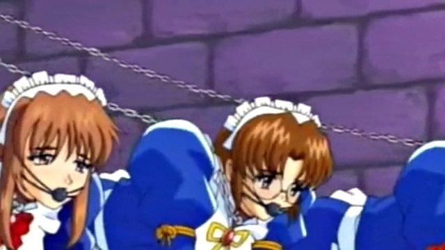 Beautiful maids in public bondage - Hentai Anime Sex