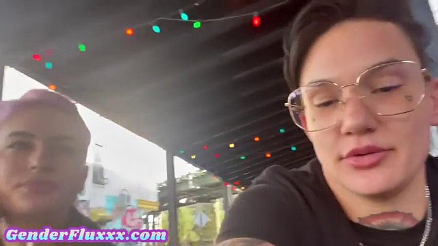 Real f2m trans amateur fucks GF