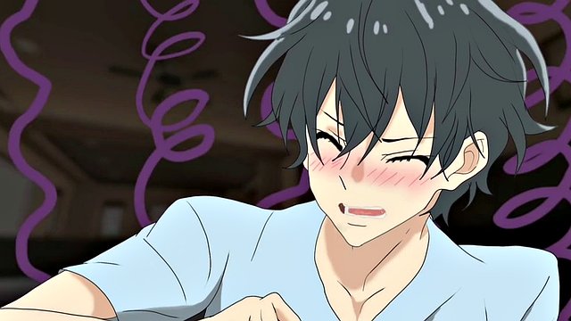 Sasaki and Miyano - Suck my femboy boyfriend's ass - Bara Yaoi