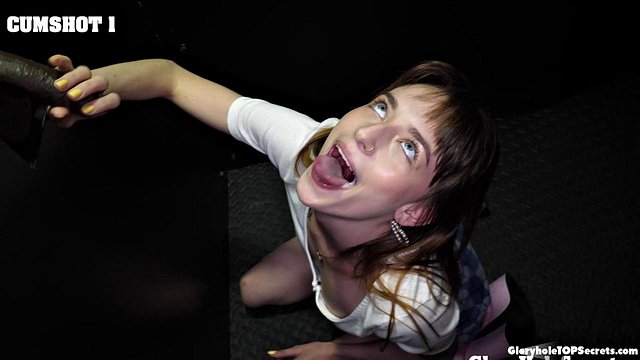 Lana Smalls Gags on Big Cock Swallowing Cumshot