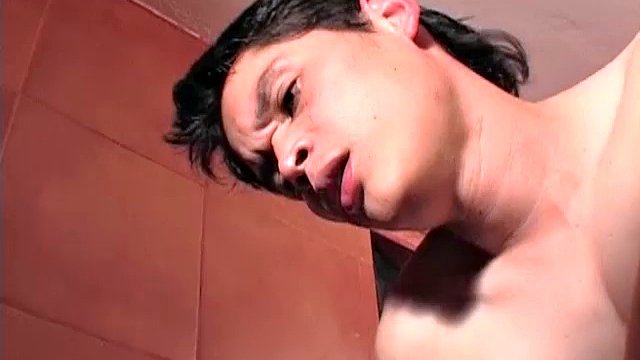 We join sexy Latinos Demian and Danno already naked in the shower and sucking cock. With the big uncut cocks fully in use, it's time to slide one in a raw Latin ass and the barebacking begins.