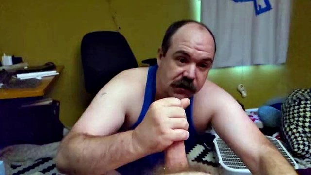 "No Slomo" We accidentally shot a slow motion blowjob-handjob with cumshot perfect for the incredibly patient - cornfedMTdad