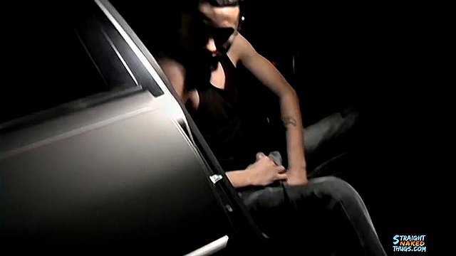 Straight Guys Masturbate in Car and Cum in Public - Bily da Kidd & Wiley