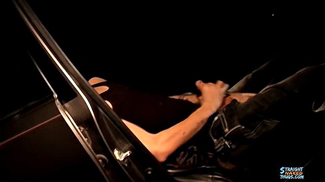 まっすぐな男は車で自慰行為をし、公共の場で兼 - ビリー・ダ・キッド＆amp;ワイリー