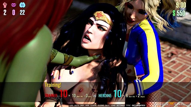 Wonder Slave Trainer game v0.2.3 | BDSM villain simulator | Zuleyka Games (Part 5)