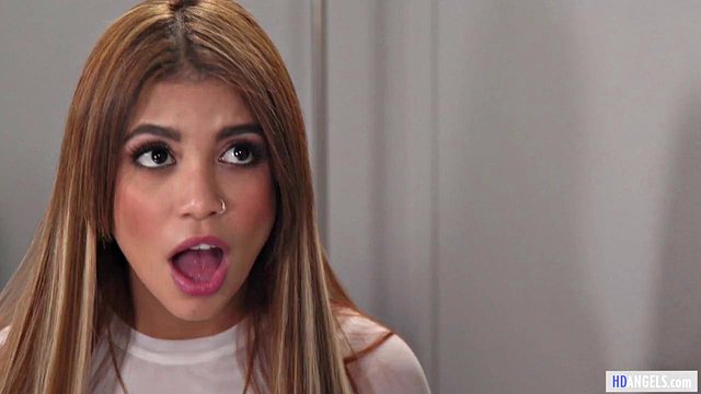 Veronica Rodriguez and Chanell Heart's Steamy Office Masturbation