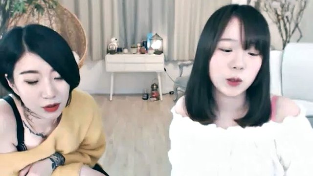 korean teen lesbians show their big tits
