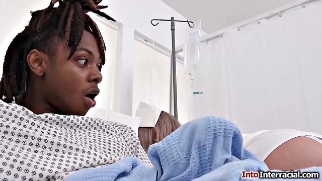 Nicole Aria Takes BBC Deep to Tame Her Erection Before Surgery