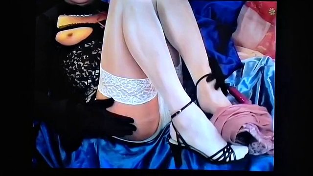 MissJa Nylon Gurl Cum Show