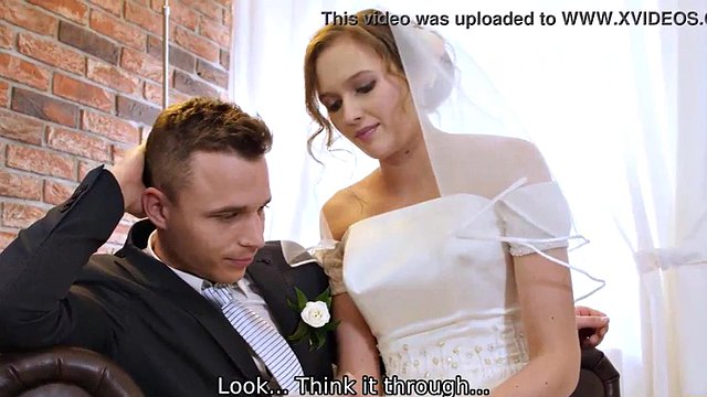 HUNT4K. Cute Czech Bride Spends Her First Night With A Rich Stranger