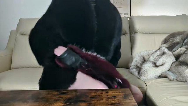 Hermelin - Fur fetish play
