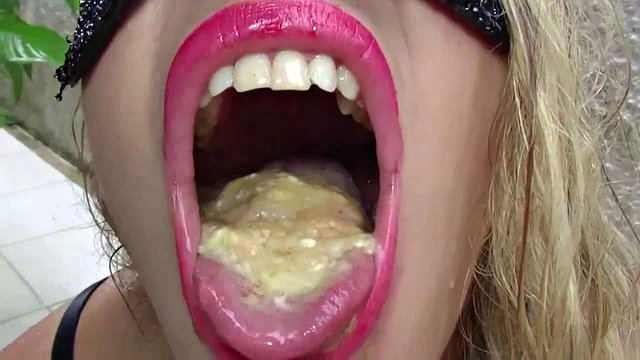 Sexy Milf Poop and Pee on Patio