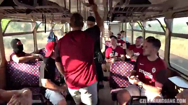 Gang Bang ! Bus: Doggy, Missonary & Babe Porn