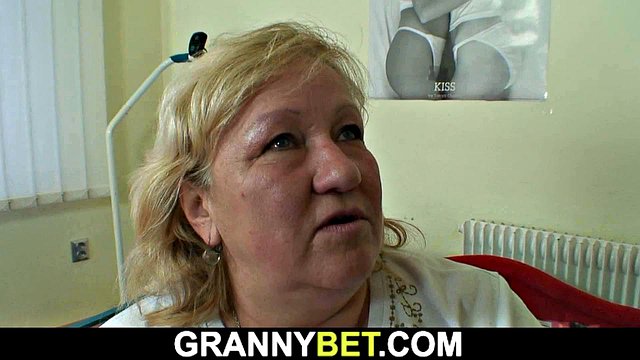 80-Year-Old BBW Granny Pounded Doggy Hardcore