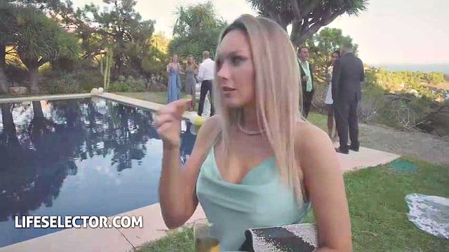 POV seduction and hardcore sex from MILF of the bride Shalina Devine by LifeSelector: Porn