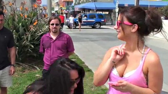 Goddess Randi and Her Slave Visit Venice