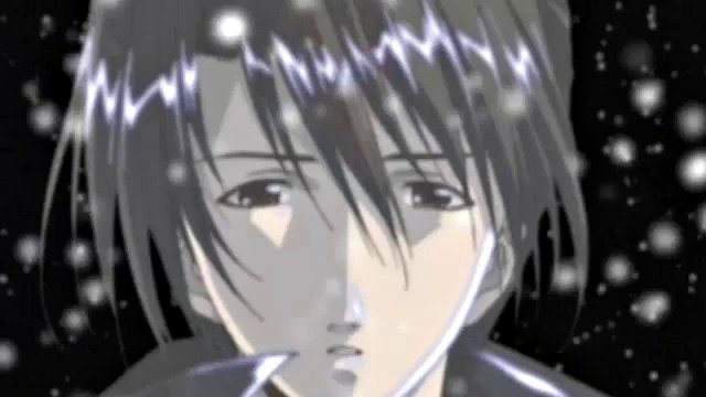 Erotic anime kissing foreplay