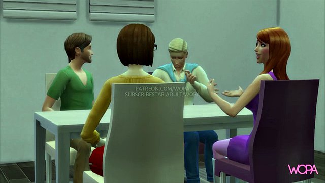 Cuckold watch their girlfriends having sex with strippers. Scooby-Doo Parody characte