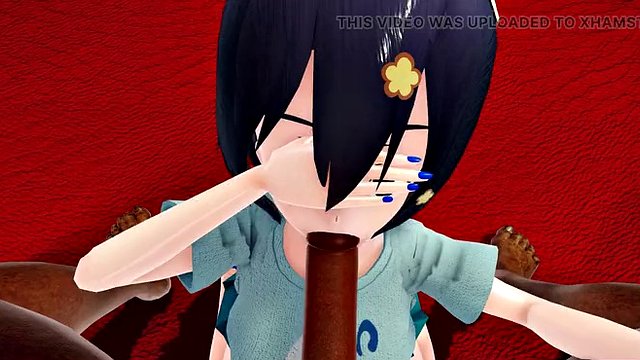 mmd r18 Ai Einige ficken, Dildosex, ficken, Analschlampe, König, ficken die Prinzessin, 3D-Hentai, Ahegao