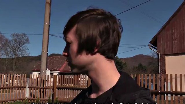 Athletic straight guy gets fucked in the ass for the first time to earn the money he needs - BigStr