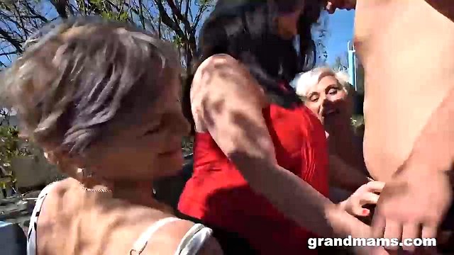 Big Tits Grannies Crave Cum