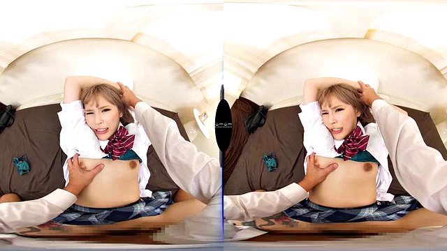 Gyaru 2'yi becerdi: Sakso, Misonary ve Büyük Göğüsler VR Pornosu