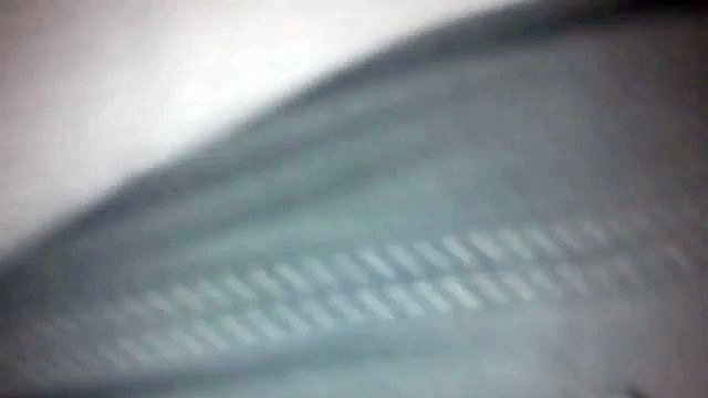 Dick voyeur rubbing against a perfect ass in jeans