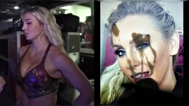 Compilation d'hommages au sperme de WWE Charlotte Flair