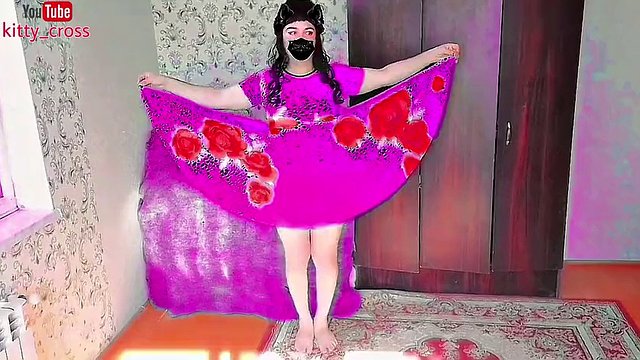 I am a Cute Ladyboy in Mini Skirt and My White Beautiful Body