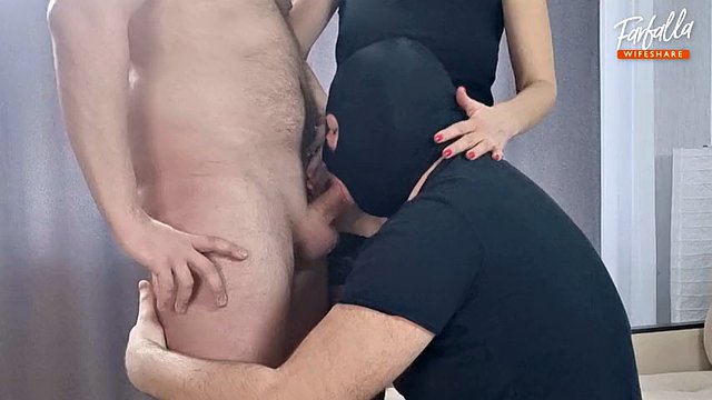 Bisexual husband shared his wife with a friend. Threesome. Mfm. Cuckold. Part 2. 4K. Ep 22 (2232)