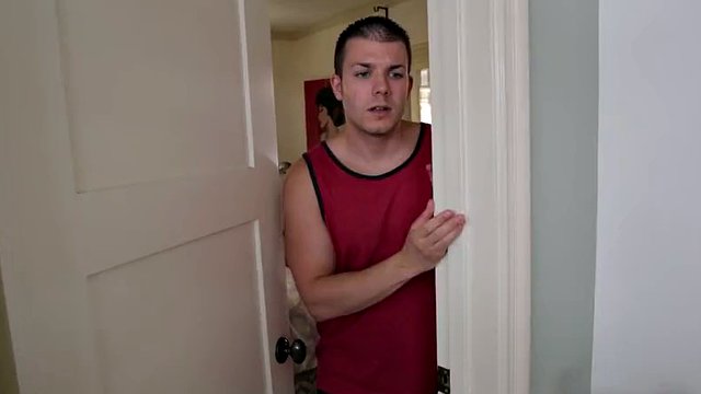 Son Caught his Slutty Stepmom Cheating on Step Dad!