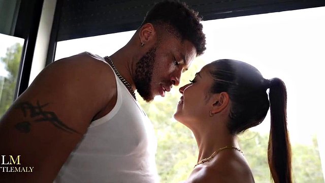 Little Maly Passionately Rides Thick BBC