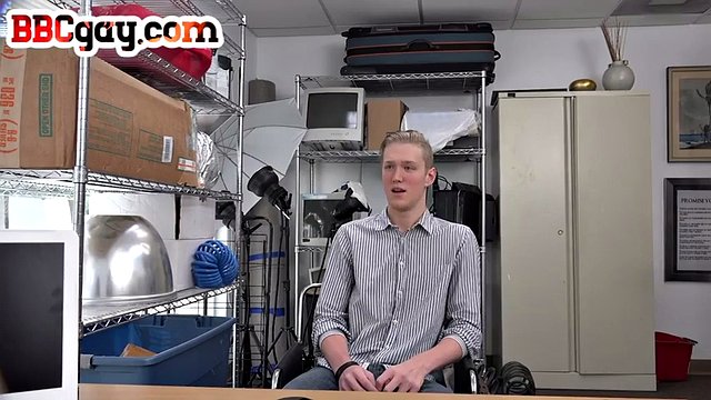 IR white twink POV bareback in the office by a dominant black man