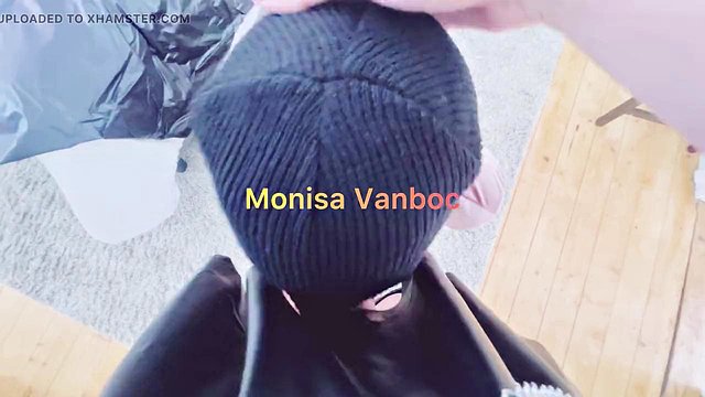 Mistress Monisa Vanboc Pounds Submissive Shemale Bottom Slave