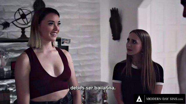 HŘÍCHY MODERNÍHO DNE – Naughty Anny Aurora se vplíží do Bang Her BFF's Stepdad ŠPANĚLSKÉ TITULKY