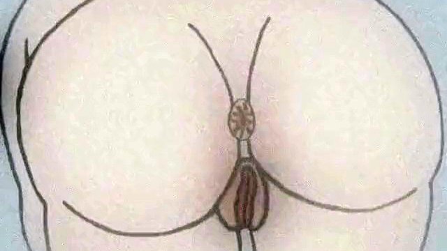 Fantasie del cazzo sulla nonna! Cartone animato porno
