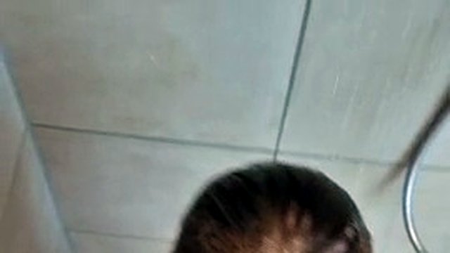 Pussy gets fucked from behind POV - vertical