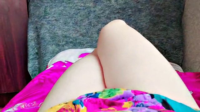 Hands Free Cumshot Compilation of a Pretty Shemale