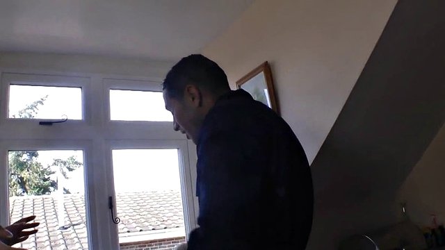 glamorous chick with hot mouth serviced by plumber
