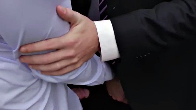 Office chunk sucks cock for promotion