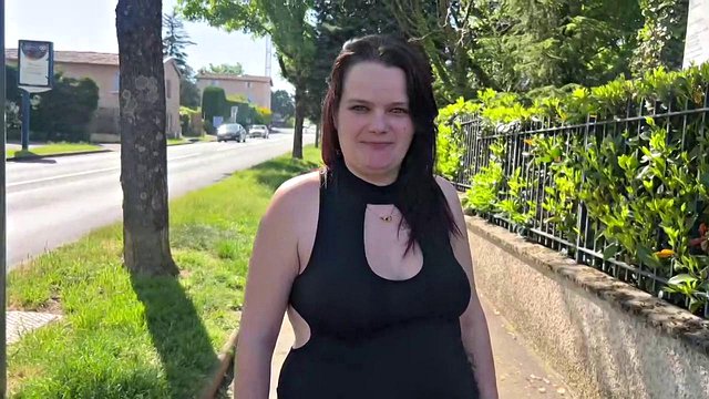 Chubby French Mature Aurélie's Debut Casting Fuck