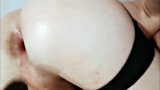 Gay twink's huge anal insertions, bulging belly gaping and more compilation. Squirting during anal dildo and fucking a big cock