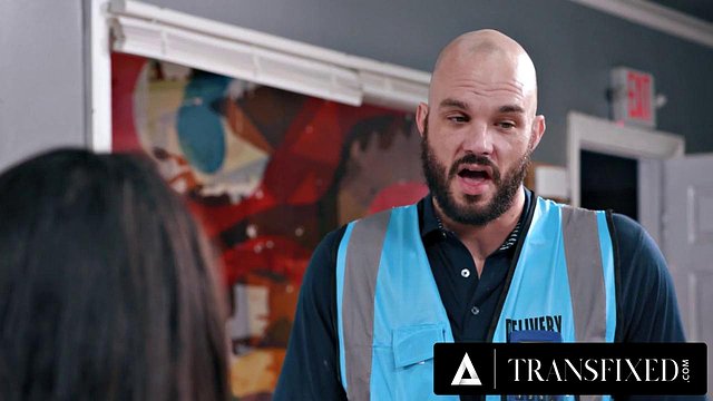 Brunette Kasey Kei's Ass Pounded Hard by Hung Delivery Cliff Jensen in Long Anal Session with Gushing Open