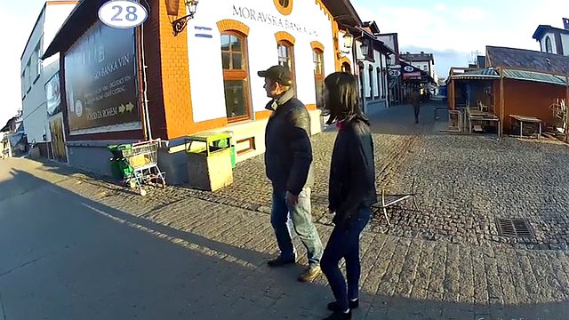 Czech cutie bones two guys