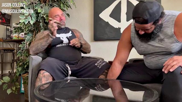 Foot Worship and Cigar Smoking with Oscar Bear