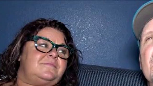 Cuckold hubby watches BBC fuck his wife's pussy