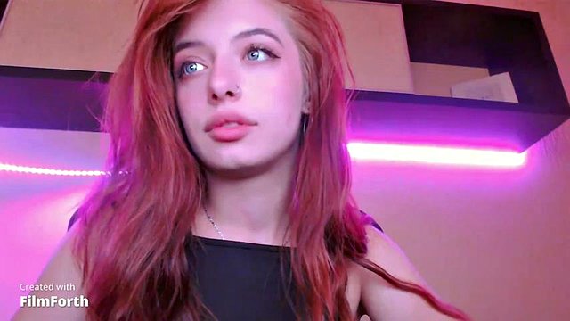 voiceprinces russian redhead teen - teasing long tongue