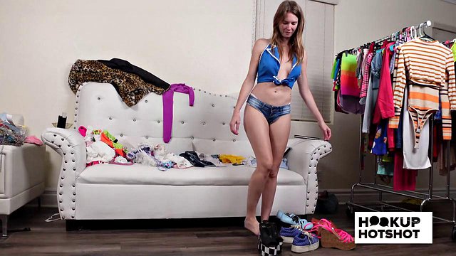 Ashley Lane's Seductive Body Kicks Off Behind-the-Scenes Casting with Bryan Gozzling