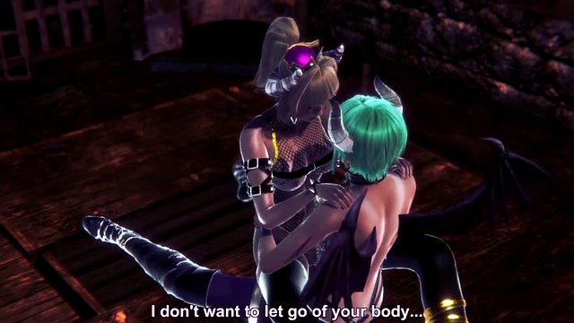 Futa Bowsette with a Futa succubus : 3D Porn Parody