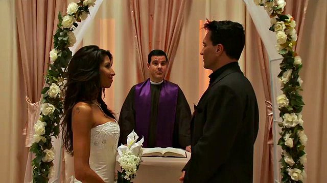 sexy latin stud and blonde babe wedding site: Doggy, Cowgirl & Spooning Porn